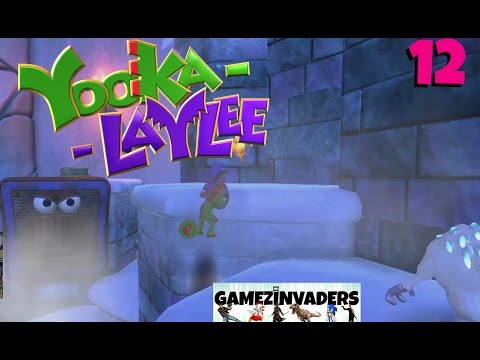 YOOKA-LAYLEE! How To Get To World 2! Glitterglaze Glacier! Playthrough Part 12!