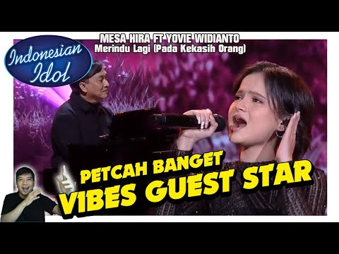 Mesa Hira ft Yovie Widianto merindu lagi bikin studio berguncang