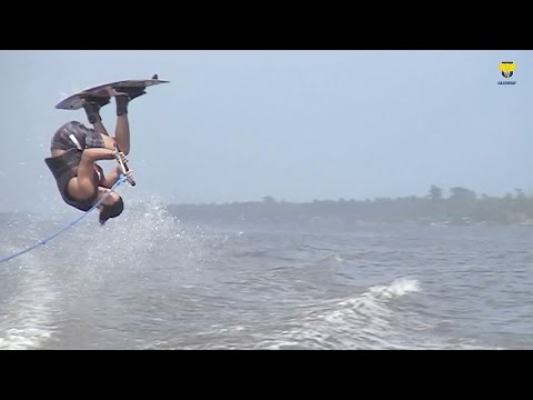 CACOMIAF Production - Wakeboard Session Assinie 2014 - Avec David & Johnny