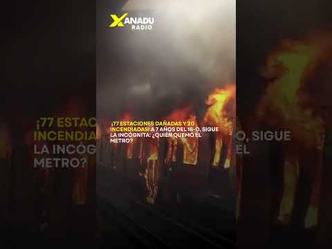 🚨🔥 ¿QUIÉN QUEMÓ EL METRO DE SANTIAGO? 🇨🇱