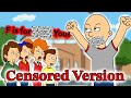 Classic Caillou Makes An Inappropriate Version Of The Alphabet Song Grounded Censored Version