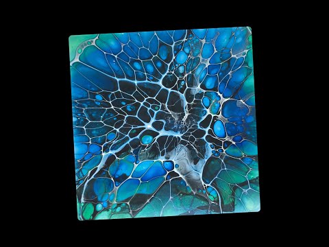 (332) Acrylic Fluid Painting - Bloom Technique - Arteza Paints