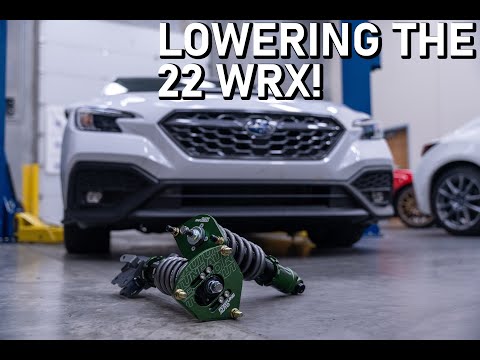 How To Lower A 22 WRX| Fortune Auto Coilover Install