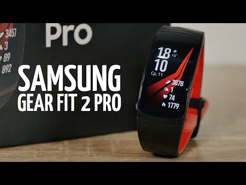 Обзор Samsung Gear Fit 2 Pro - топовый фитнес трекер