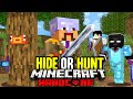 100 Players Compete In A Minecraft HIDE Or HUNT