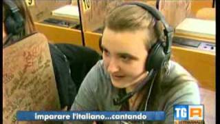 Insegnare l'italiano cantando - Fabio Caon - TGR Settimanale