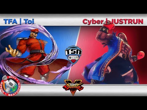 SCB (10-7-17) SFV - TFA | Toi (M. Bison) vs. Cyber | JUSTRUN (Balrog) - Winners Semis