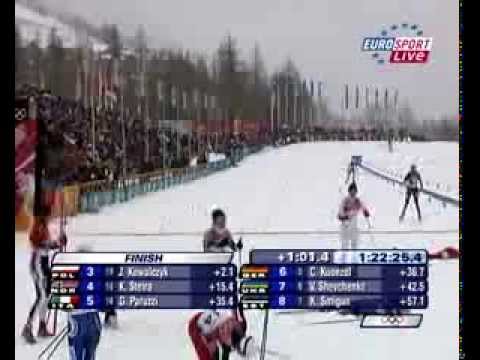 Turyn 2006 - Justyna Kowalczyk (brązowy medal)