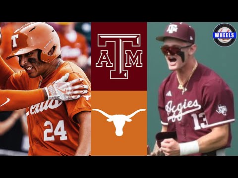 Texas A&M vs #1 Texas (Exciting!) | G3 | 2025 College Baseball Highlights