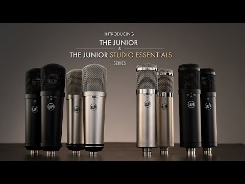 Introducing The WA-47 & WA-87 Junior & Junior Studio Essential Mic Series