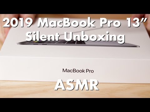 2019 MacBook Pro 13" Silent Unboxing - ASMR