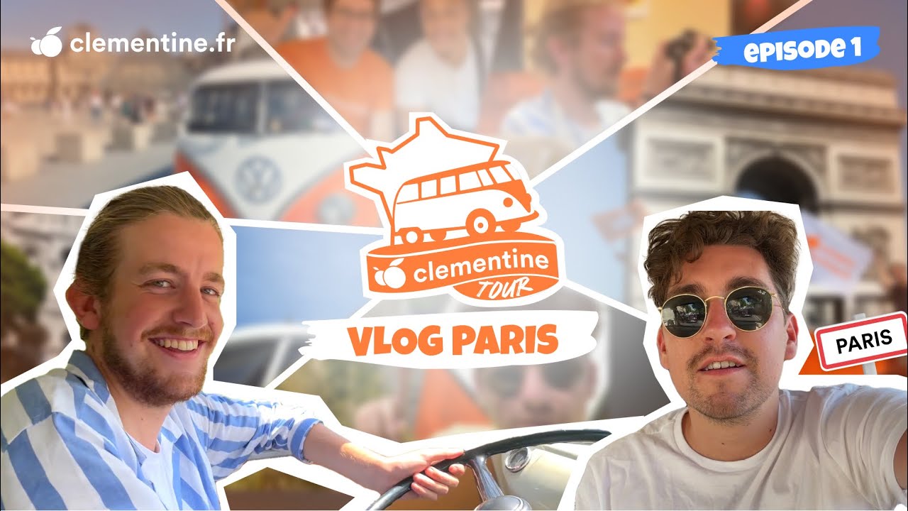 Voir la vidéo - Vlog 1 ! Clementine Tour à Paris 🚌