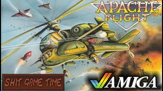 SHIT GAME TIME: APACHE FLIGHT (AMIGA - Contains Swearing!)