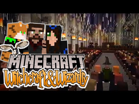 Shockingly Epic Minecraft Witchcraft & Wizardry Battle!