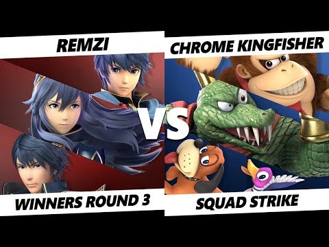 Launch SSBU - Remzi VS Chrome Kingfisher - Smash Ultimate Squad Strike WR3