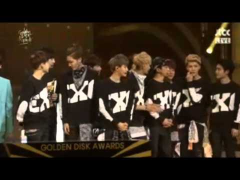 140116 #GoldenDisk Bonsang - EXO & B1A4