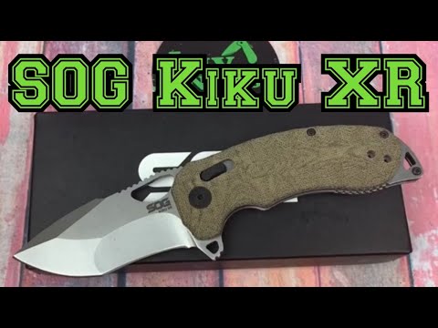 SOG Kiku XR / includes disassembly/ it’s a beefy lil brute w/XHP steel !!