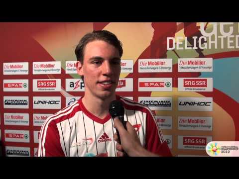 WFC 2012 Group A - Interview SUI Emanuel Antener