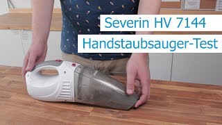 Severin HV 7144 Akku-Handstaubsauger im Test | Saugleistung, Akkulaufzeit, Zubehör uvm.