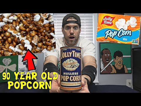 Is It Still Good?? 90 Year Old "JOLLY TIME" Popcorn From The 1930's (Human Science) | L.A. BEAST