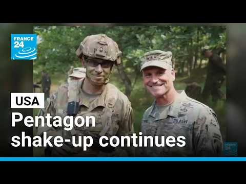Pentagon shake-up continues: US fires top army general in latest ouster