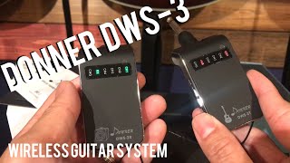 Video thumbnail for $100 DONNER DWS-3 Wireless Guitar System unboxing and review! by ICO MEDIA