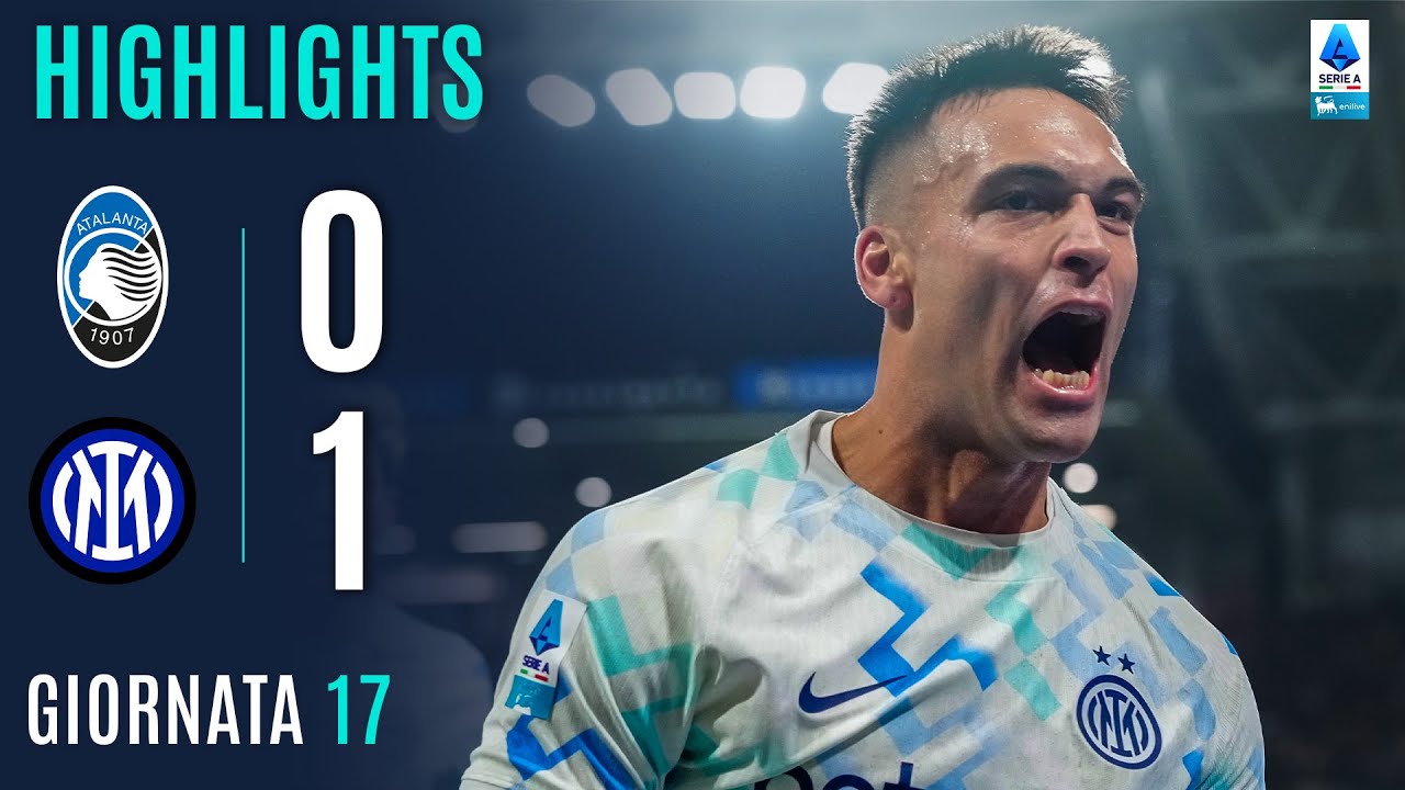ATALANTA-INTER 0-1 | HIGHLIGHTS | 17ª GIORNATA | SERIE A ENILIVE 2025/26