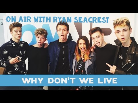 Why Don't We Live On Air with Ryan Seacrest