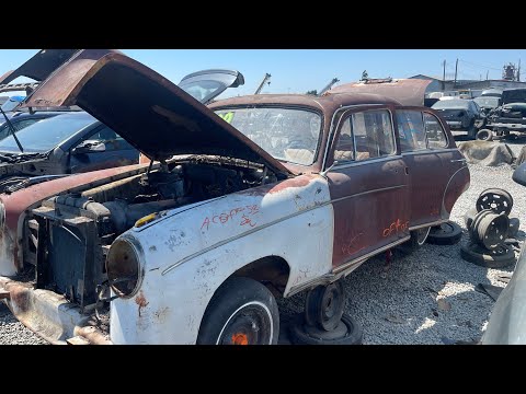 Thumbnail for 1957 Mercedes-Benz W180 220 at the junkyard in Oakland California by Mercedes-Benz W180