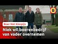Niek (29) wil het boerenbedrijf van zijn vader overnemen