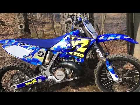 Camo YZ250 Graphics --CUSTOM--