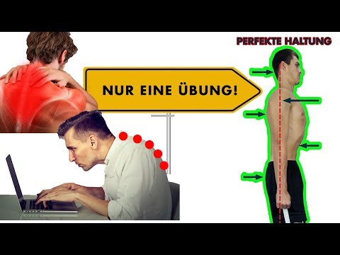 Nur EINE Übung für immer perfekte Haltung im Alltag | OHNE Schmerzen & Verspannungen
