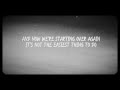 STARTING OVER AGAIN Cover by JUSTIN VASQUEZ ( Lyrics Video )