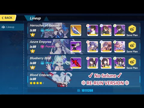 [HI3 SEA] SD: Red Lotus - D296 - Ice Buff - Houdou Stage - HoR AE BB - 855 (No Selune - Rerun)