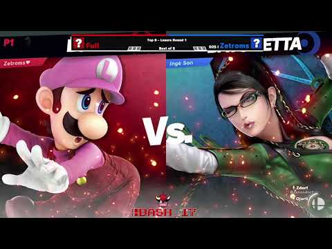 BASH_17 SSBU - D2S | Zetroms (Luigi) Vs Full (Bayonetta, Ice Climbers, Mega Man) - LR5