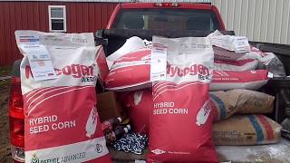 Picked up seed corn today.