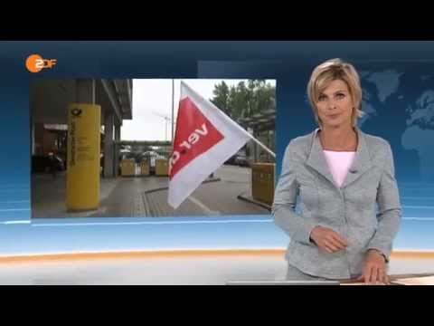 TV Doku: Einschüchtern der Streikenden bei der Deutschen Post AG - zdf heute