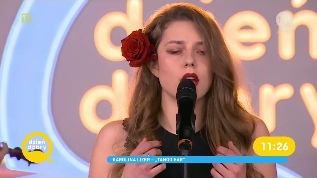 Karolina Lizer - "Tango bar"  LIVE Dzień dobry TVN