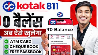 Download lagu Kotak Mahindra Bank Open Account Zero Balance | Kotak 811 Account Opening Online Zero Balance mp3