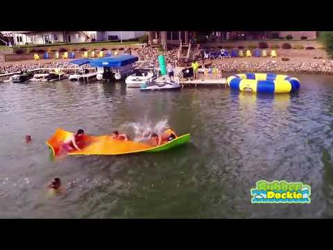 Rubber Dockie 18x6-Feet Floating Water Pad