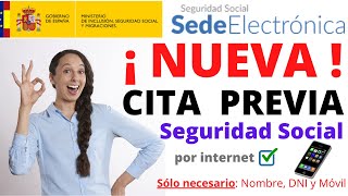 💻🖨🖱 **CITA Previa SEGURIDAD SOCIAL**⏱🗓💼