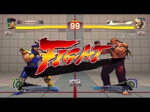 Ultra Street Fighter IV  M.Bison C+ vs Sagat C+ Ranked Match