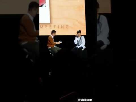 190430 Lai Kuan Lin talking about zerobase @ Good Feeling in SG