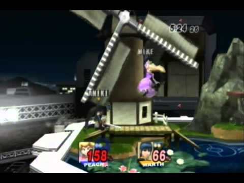 Nicole(Peach) vs. Legan(Marth) pt. 1