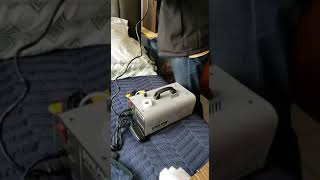 unboxing termonebulizador Steel Pro FG 900 1 Maquina de humo sanitizante