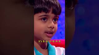 Which word has the most B's in it?🐝 #littlebigshots #talentshow #spellingbee 
