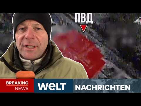 PUTINS KRIEG: Heftige Kämpfe an Front! Russland verstärkt Angriffe auf Ukraine | WELT LIVE