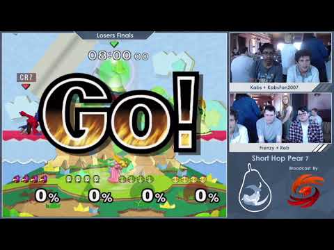 Kabs+KabsFan2007 vs Frenzy + Reb - Short Hop Pear 7 - Doubles - Losers Finals
