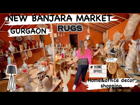 BANJARA MARKET’NEW’ GURGAON || NEW COLLECTION 2023 FOR HOME AND OFFICE DECOR ||HANEEKA SIINGH VLOG||