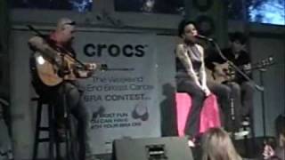 Bif Naked LET DOWN  Live with Guitarist Machine and Jason Darr